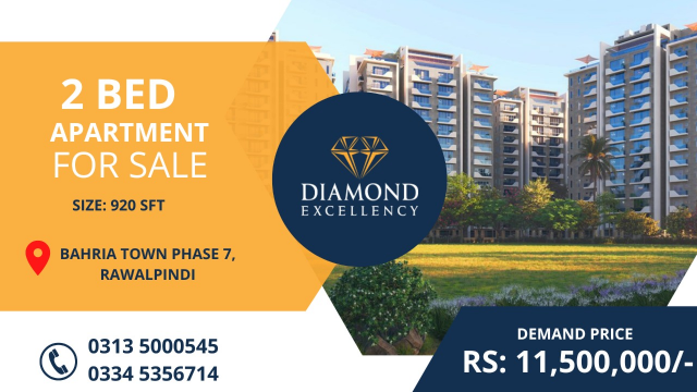 2 BEDROOM APARTMENT For Sale in Bahria Town Rawalpindi Phase 7