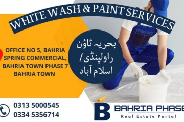 White wash & Paint services in Bahria Town Rawalpindi